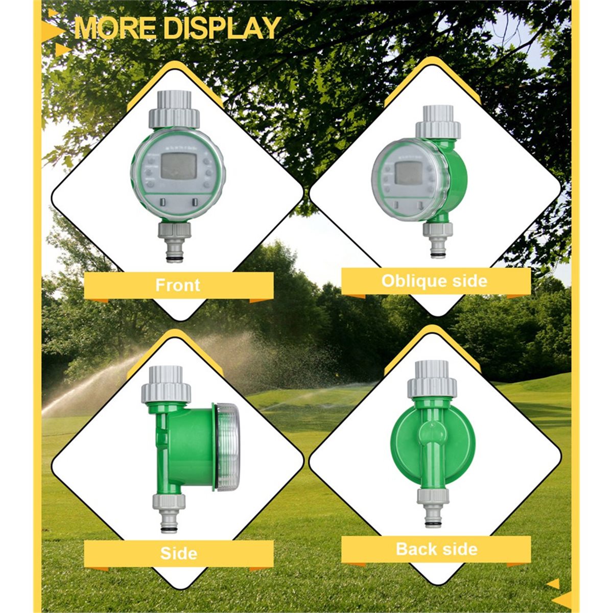 Smart Garden Design - ตัวตั้งเวลาควบคุมการรดน้ำแบบดิจิตอลพลาสติก 828 Mega Sale Design สำหรับสวน