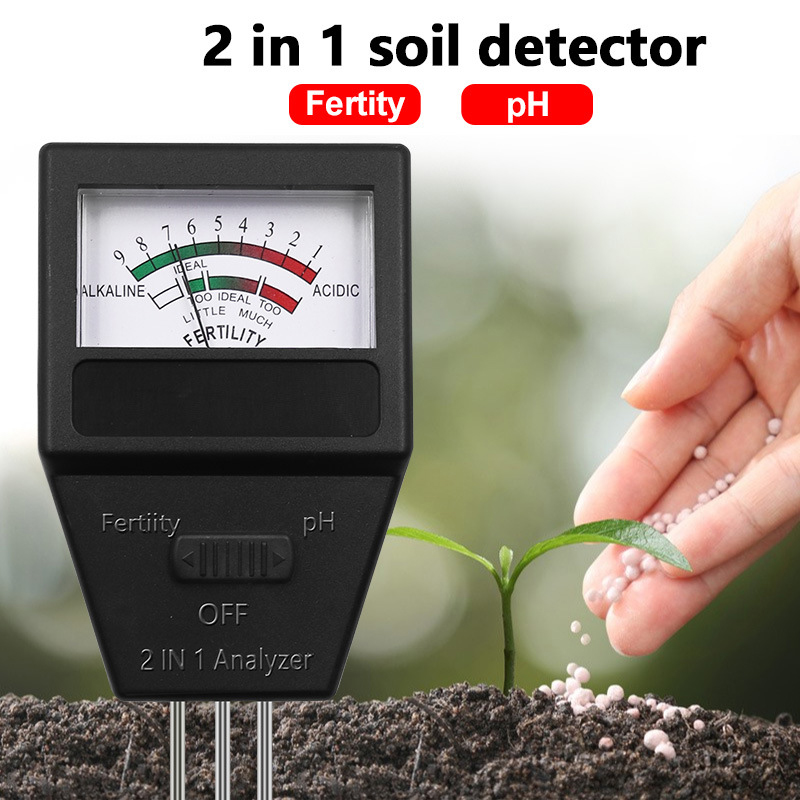 Soil Test Digital - 2 in 1 Soil PH Fertility