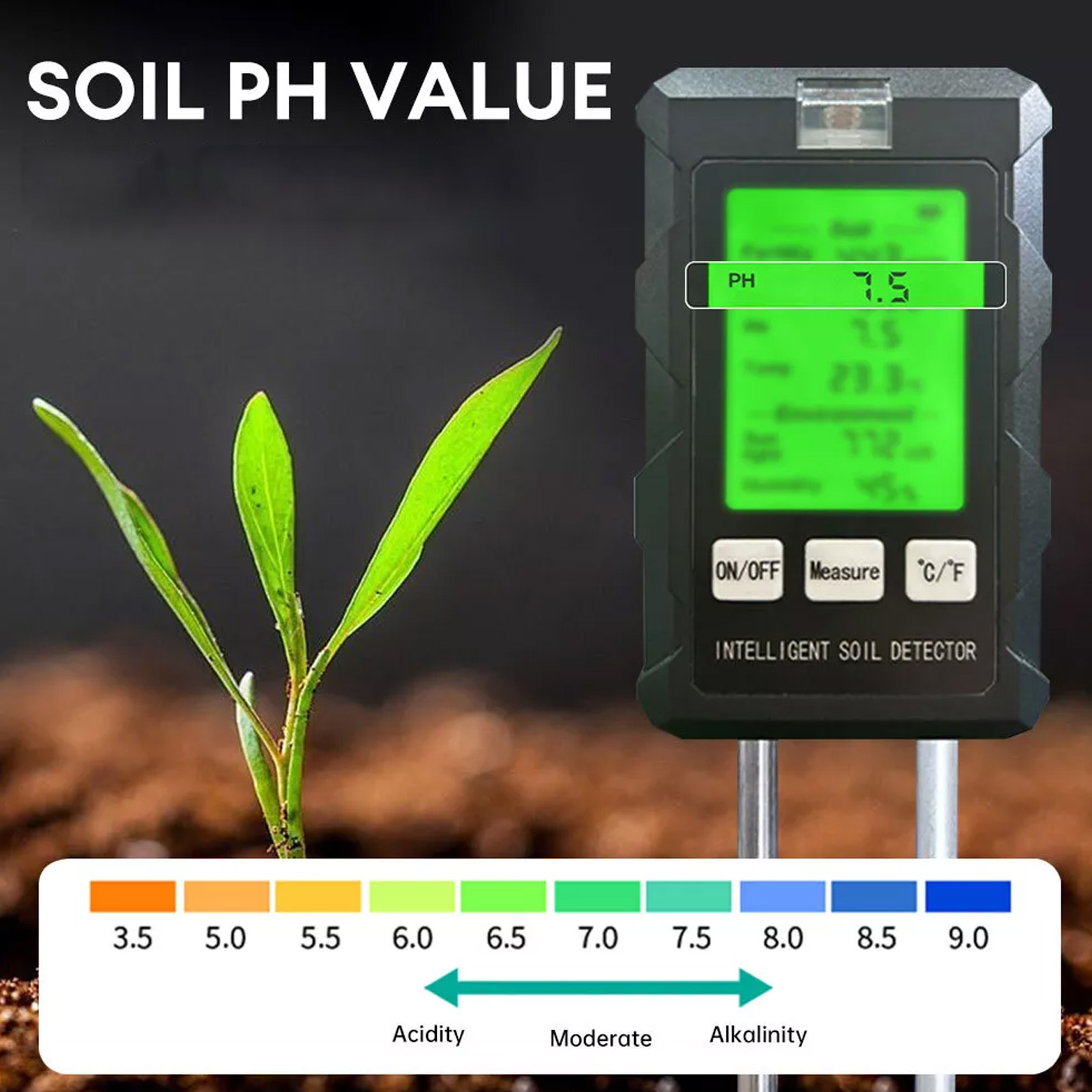 【2026 รุ่นใหม่】เครื่องวัดค่า p - Soil Test Digital บทวิจารณ์และราคา