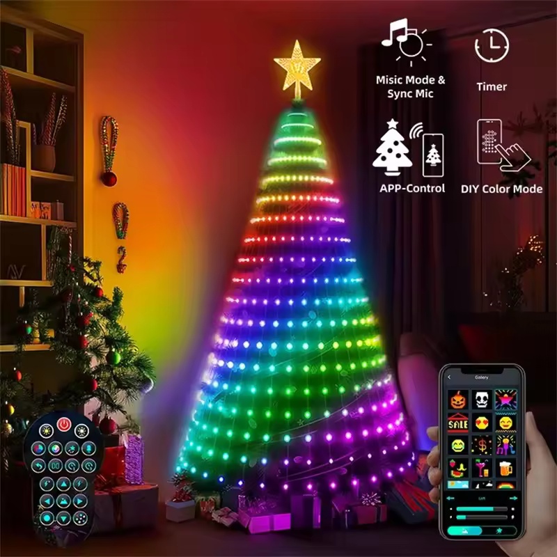 ไฟคริสต์มาส 2.1 เมตร 400 หลอด  - Smart Garden Led Lights บทวิจารณ์และราคา