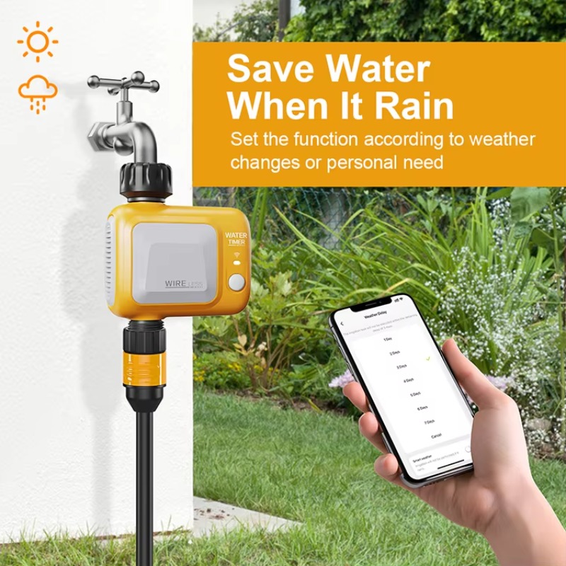 ตัวตั้งเวลาควบคุมการรดน้ำแบบไร - Smart Garden Design บทวิจารณ์และราคา