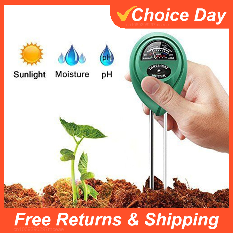 3 in 1 Soil PH Meter แสงแดด PH - Soil Test Digital บทวิจารณ์และราคา