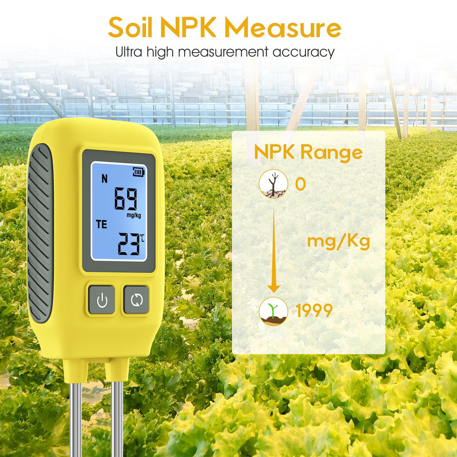 เครื่องวิเคราะห์คุณภาพดินแบบดิ - Soil Test Digital บทวิจารณ์และราคา